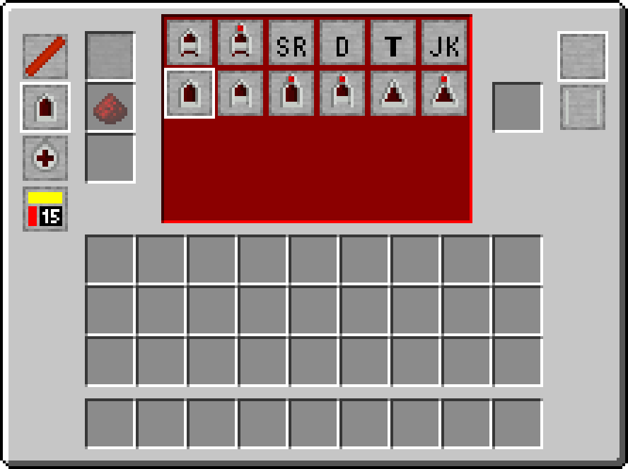 RedCu Crafter Interface